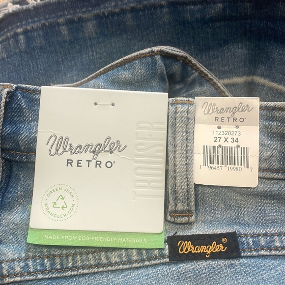 WRANGLER HIGH RISE TROUSER - Picture 4 of 5